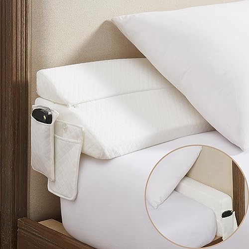 SnugStop The Original Bed Wedge | Gap Filler Between Your Headboard  Mattress | Triangle Pillow Wedge | Bed Filler Wedge | Gap Headboard Filler  | Gap