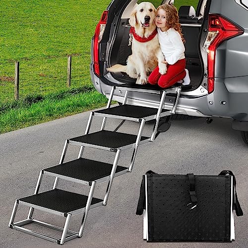 Foldable Dog Ramp for Large Dogs SUV