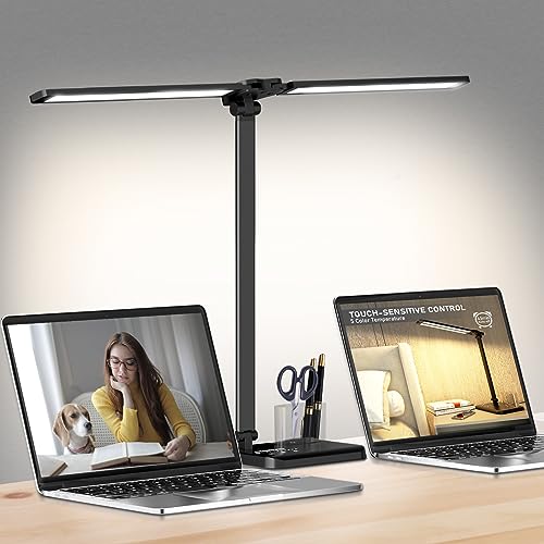 Foldable LED Desk Lamp with USB Charging Port