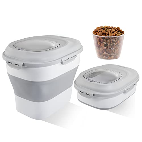 Foldable Pet and Dry Food Storage Container