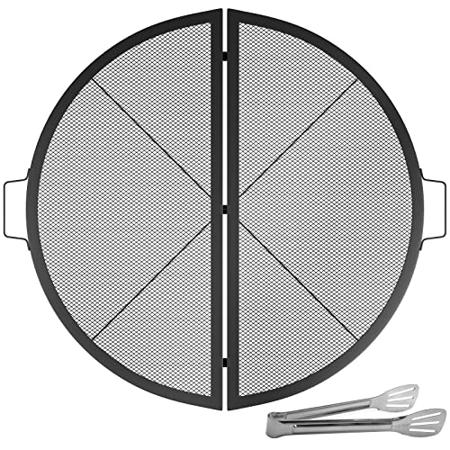 Foldable Round Fire Pit Grate