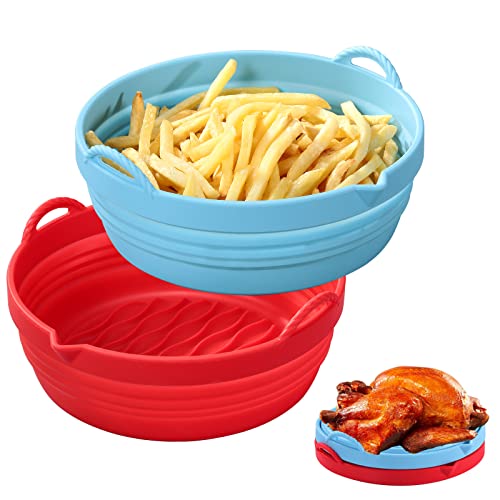 Foldable Silicone Liners for Air Fryer