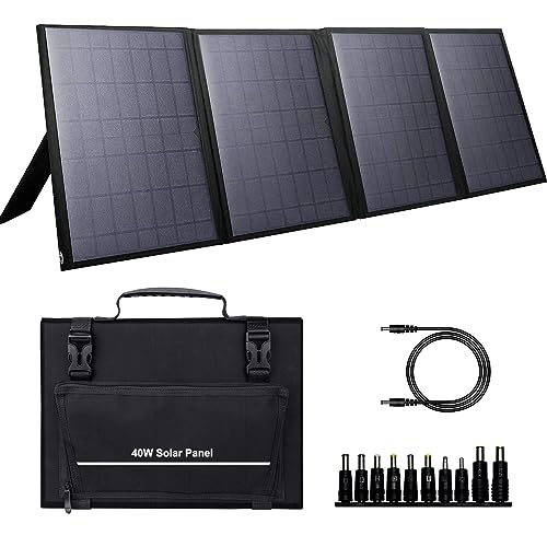 Foldable Solar Charger for Outdoor Solar Power Generator