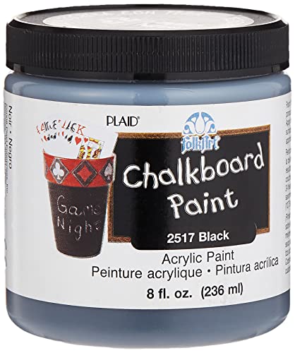 FolkArt Chalkboard Paint (8-Ounce), 2517 Black