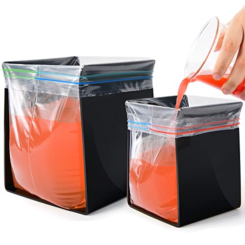 Food Storage Bag Holder - Easy Pouring & Filling Solution