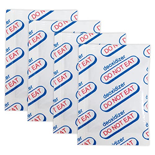 Food Storage Oxygen Absorbers - 100 Packets