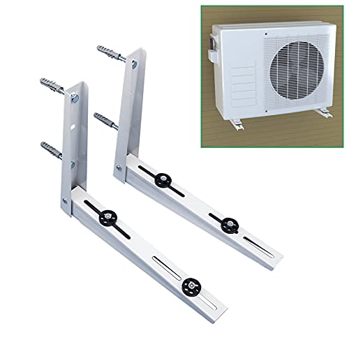 Forestchill Mini Split Bracket for Wall Mounted Air Conditioner Condenser Unit Heat Pump Systems, Support up to 280 lbs, 9000-18000 BTU, 1-2P