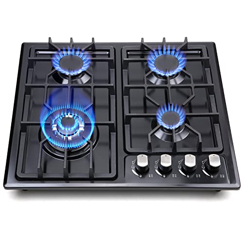 Forimo Gas Cooktop 22Inch - Stainless Steel Stove