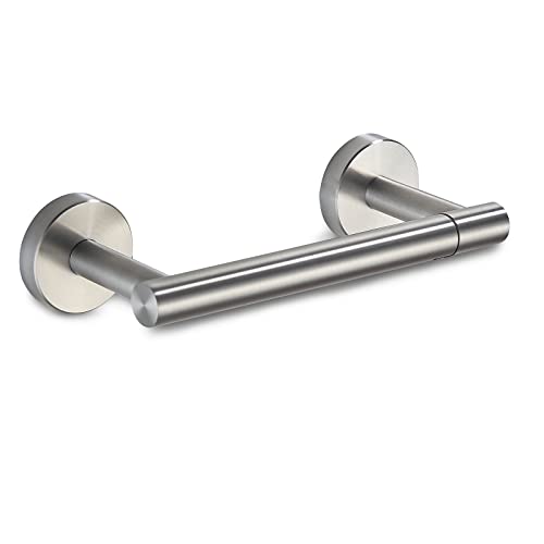 FORIOUS Brushed Nickel Toilet Paper Holder