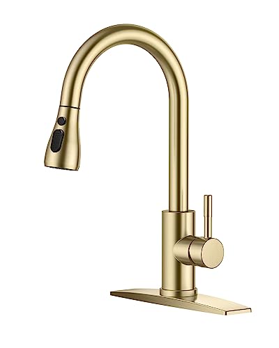 FORIOUS Gold Kitchen Faucets