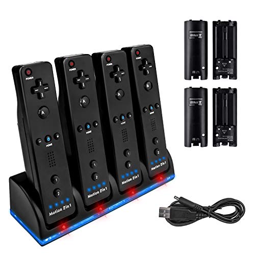 Four Charger Dock for Wii Remote