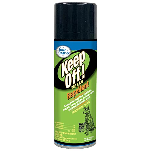 Four Paws Keep Off! Dog and Cat Repellent Outdoors & Indoors Spray 10 Ounces