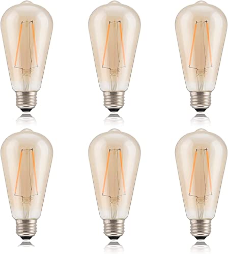 FOXLUX LED Bulbs - Vintage Edison Light Bulb Pack