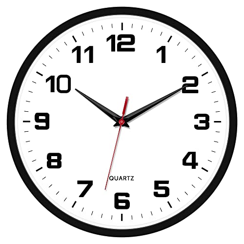 Foxtop Silent Non-Ticking Wall Clock