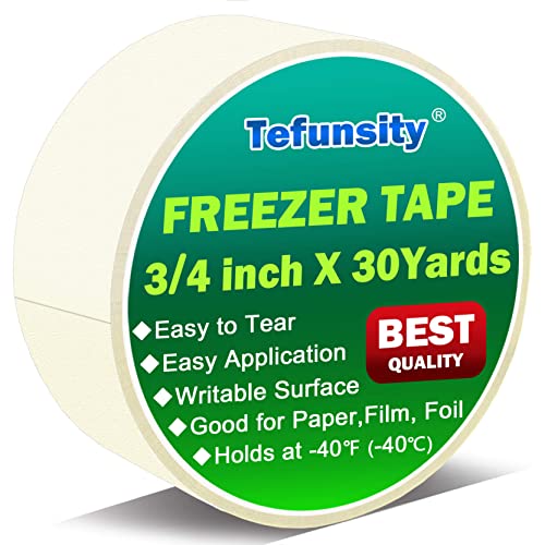 Freezer Tape with Writable Surface