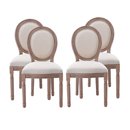 French Country Dining Chairs Set of 4