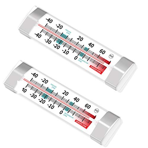 Taylor 5924 Fridge/Freezer Thermometer,-20 to 80 deg F, A