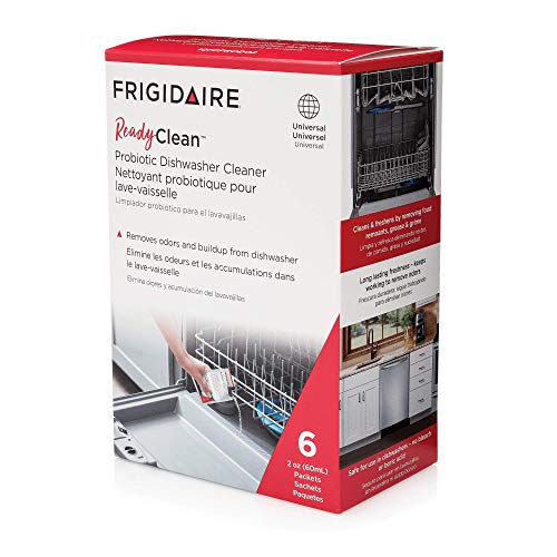 Frigidaire 10FFPROD02 Ready Clean Probiotic Dishwasher Cleaner, 6 Treatments