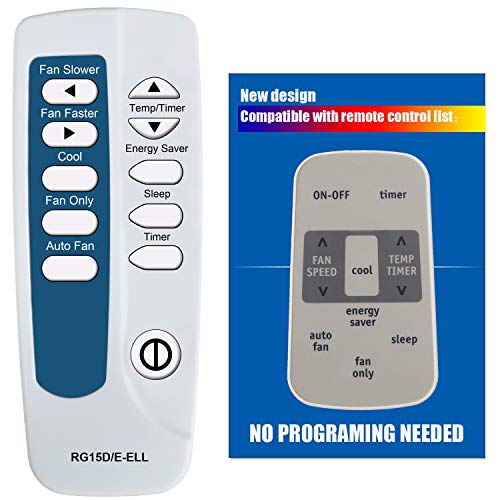 Frigidaire AC Remote Control Model RG15D/E-ELL RG15D/E-ELL1