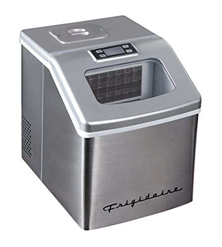 Frigidaire Extra Large Stainless Steel Square Ice Maker