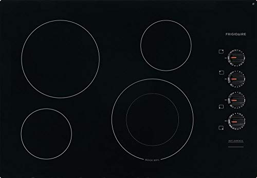 30" Electric Smoothtop Cooktop with 4 Elements in Black