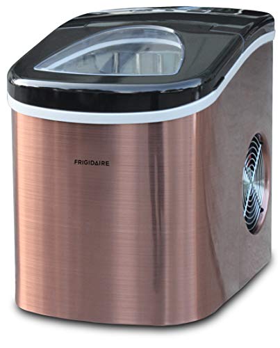 Frigidaire Stainless Steel Ice Maker - Portable and Efficient