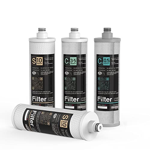 Frizzlife M3005 Replacement Filter Cartridge Set