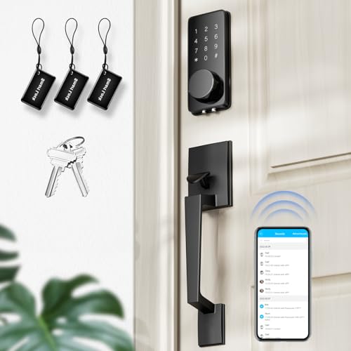 Front Door Lock Set - Keyless Entry with Smart Deadbolt