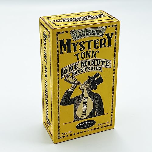 Claredon's Mystery Tonic Vintage One Minute Mystery Card Game