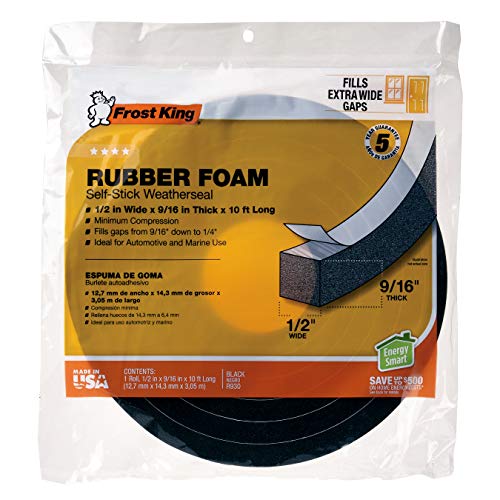 Frost King Sponge Rubber Foam Tape