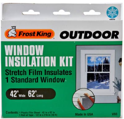 Frost King Window Outdoor Stretch Film Kit