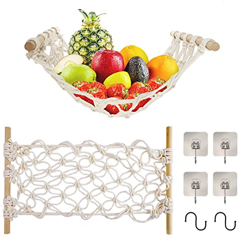 Fruit Basket Hammock Under Cabinet Adhesive