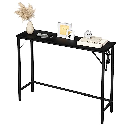 Functional And Stylish Idalhouse Narrow Console Table With Outlets Review 412Evj6ma5L 