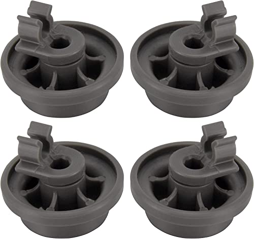 LG Kenmore Dishwasher Dishrack Roller Assembly (4 Pack) - Funmit Replacement