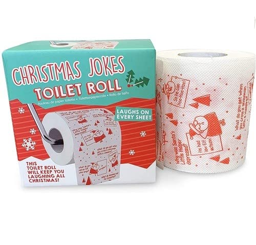 Funny Christmas Joke Toilet Paper Roll