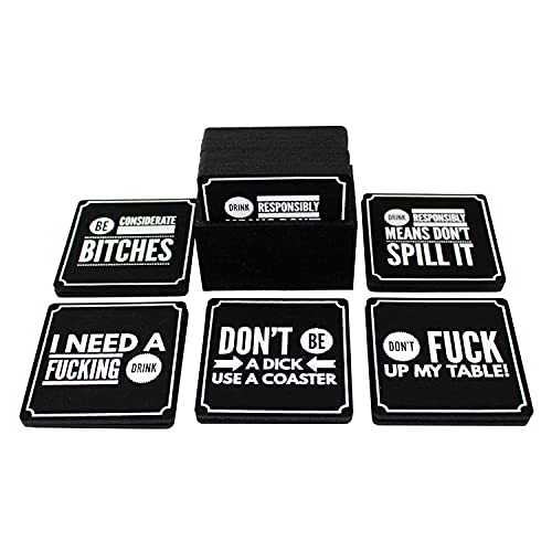 Funny Coasters for Your Home Bar