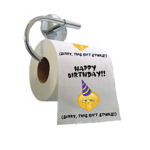 Funny Toilet Paper - Hilarious Birthday Gift & Party Decor