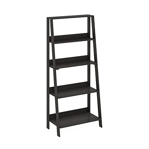 Furinno 5-Tier Ladder Bookcase - Stylish and Modern Storage Solution