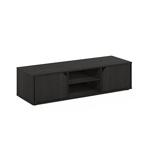 Furinno Classic TV Stand for up to 55 Inch TVs, Espresso
