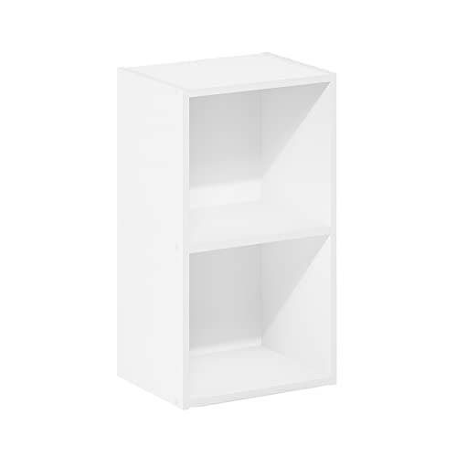 Furinno Luder Storage Bookcase, 2-Tier Cube