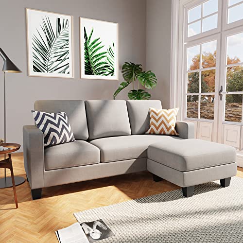 Furniwell Convertible Sectional Sofa Couch