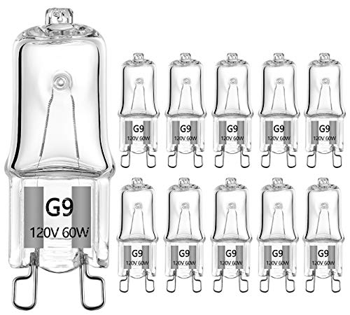 G9 Halogen Bulb - 10 Pack