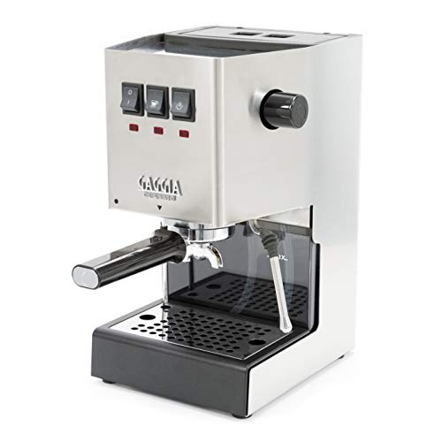Gaggia Classic Evo Pro, Stainless Steel Espresso Machine