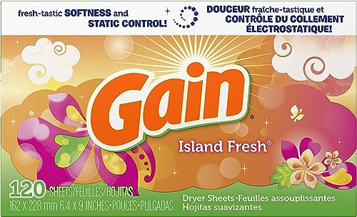 Gain Dryer Sheets - Island Fresh Scent