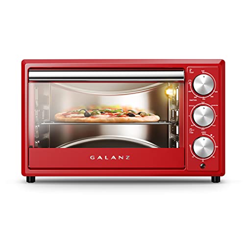 Galanz 6-Slice Retro Toaster Oven with True Convection