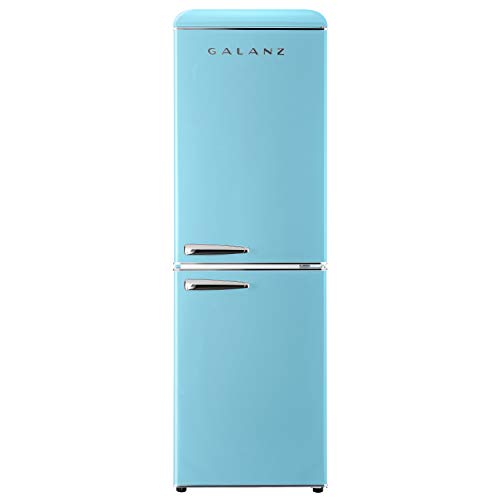Galanz GLR74BBER12 Retro Refrigerator with Bottom Mount Freezer