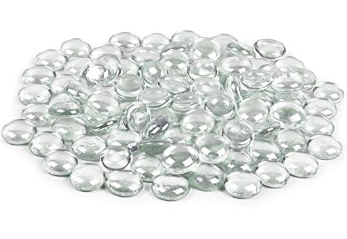 Galashield Clear Glass Marbles for Vase Fillers - 5 lbs Bag