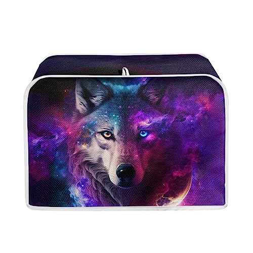 Galaxy Wolf Toaster Cover