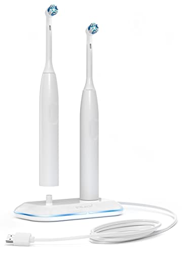 GALVANOX 2-in-1 Dual Toothbrush Charger for Oral B Electric Toothbrushes