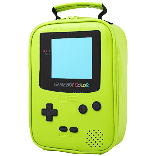 Game Console Lunch Box Leather Reusable Lunch Bag